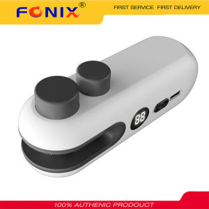 Máy niêm phong túi thực phẩm fonix niêm phong túi nhỏ 2 trong 1 máy niêm phong túi nhựa để đồ ăn nhẹ áp lực tay có thể sạc qua USB
