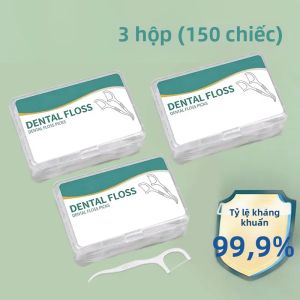 Hộp Chỉ Nha Khoa Di Động - Tăm Nha Khoa Dùng Một Lần Có Độ Bền Cao Bằng Nhựa - Tùy Chọn Gói 1/2/5/10 Chiếc