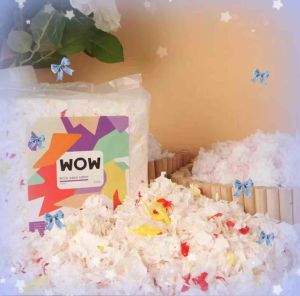 Bucatstate Wawo Paper Bedding Pure Paper Hamster bedding 布卡星Wawo柔舒纸棉 450克