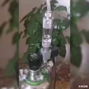ZRDR | New DIY Aquarium CO2 Bubble Meter (Water Injection Version) CO2 Regulator Generator Reaction System Fish Tank CO2 Bubble Meter