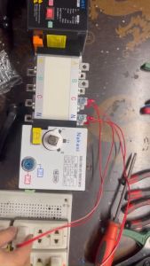 chuyển nguồn tự động cho 3 pha ATS 4P 100A 125A Bộ chuyển đổi 2 nguồn điện 3 pha công suất lớn