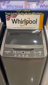 Whirlpool 7.0 kg Top Fully Automatic Washing Machine with Dryer LSP700GP (Graphite)