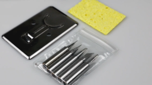 Taffware Solder Adjustable Temperatur 200-450 Derajat Celcius 220V 60W - 806 - Blue