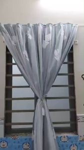 Rèm cửa chính lối đi dán tường KÈM GAI DÁN ngăn che phòng cửa đi tiện dụng không khoan đục