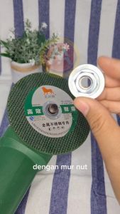 Nut Mur Kunci Drat M10 x 1.5mm Gerinda 4 in Model Baru