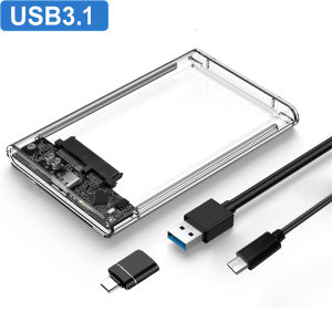 USB 3.0/USB 3.1 HDD Enclosure 2.5inch SATA SSD Hard Drive Case with 5Gbps Transfer Speed Mobile External Housing Harddisk Boxs