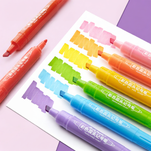 Touch mark | Color Oil-based Marker Waterproof Non-fade Non-erasable Art Special Childrens School Drawing Black Outline Pen
