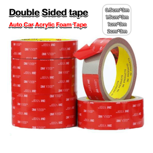 MaxPlus 3W Auto Car Acrylic Foam High Strength Double Sided Attachment Tape Roll 2 cm * 3 m