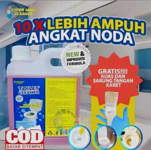 FASTCLEAN TOILET CLEANER 1 LITER  Pembersih Keramik Kloset WC Wastafel  Bowel Peralatan Dapur Rumahtangga Antibakteri