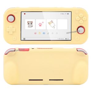 NEW 9 Candy COLORS Soft TPU Silicone Case Protective Cover Shell For Switch Lite Anti Slip Full Body Protector Case