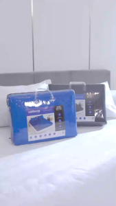 USHOP California Sprei  Polos Quilting 180x200 Tinggi 30 cm Lapisan Dacron Premium Di atas Sprei & sarung Bantal