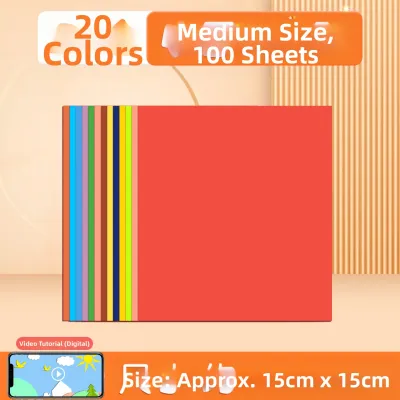 XUEDELE | Colored Soft Thick A4 Paper Folding