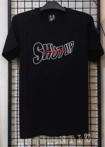 SHUT UP TSHIRT KAOS YOUNGSTER STRIP RED ORGNL