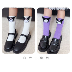 Princess Style Childrens Socks Spring Summer Lace Trimmed Mid-Calf Girls Leggings Baby Girls Knitted Tights Kids Footwear