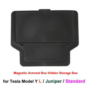 for Tesla Model YL 2026 Accessories Armrest Box Hidden Storage Box New M3 Model Y Standard Juniper Center Console Organizer Case