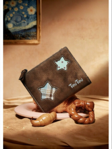 TOUTOU | Wallet Card Case With Document Storage Lightweight And Cute