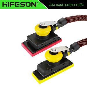 Máy Chà Nhám Khô Khí Nén Hình Chữ Nhật HIFESON 70x198mm Dùng Cho Sơn Xe Hơi Và Hoàn Thiện Bột Bả Dụng Cụ Tự Làm Tại Nhà Dụng Cụ Sửa Chữa Ô Tô