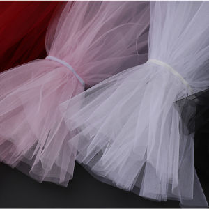 Forest System Wind Glass Silk Fairy Flower Bouquet  Roses Mesh Packaging Material DIY Lazy Persons Flower Delivery