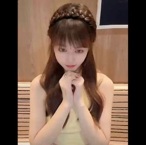 **【Bestella✨COD】Fishbone braid wig hair hoop female one twist braid hair card bundel rambut menekan hair hoop hiasan kepala**