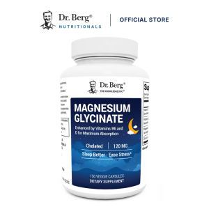Dr. Berg Nutritionals Magnesium Glycinate - 90 or 150 Capsules