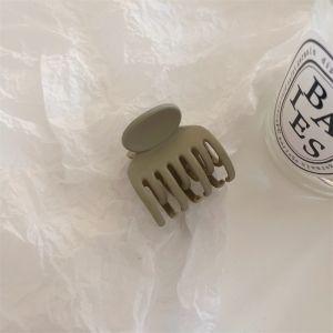 Korean Style Simple High Ponytail Fixing Tool for Women with Small Claw Hair Clip Fashionable Afterthought Hairpin