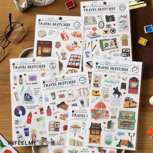 Stickers Punk | Travel Ins Style Washi Paper Stickers