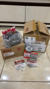 Blok Boring Seher Cylinder Assy Fullset NMAX AEROX LEXI ORIGINAL YGP YAMAHA 2DP-E1311-10