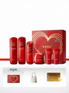 KANS | Bộ Lotion và Emulsion Se Khít Chống Nhăn Dưỡng Ẩm Làm Dịu