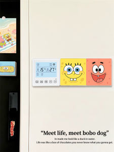 Adorable Cartoon Light Switch Wall Decal Waterproof Dirt Resistant Decorative Cover Sticker Home Renovation Hide Ugly Patch