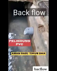 Back Flow Drain Floor Penutup Pipa Saluran Air Tutup Got Anti Tikus