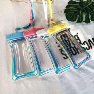 Waterproof Touchscreen Case for Swimming and Snorkeling Multicolor Floating