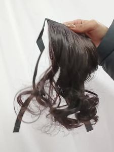 Synthetic Strap Ponytail Hair Extension Wig Curly Ponytail Surrounding Womans Ponytail Clip In Hairpiece Hair Accessories