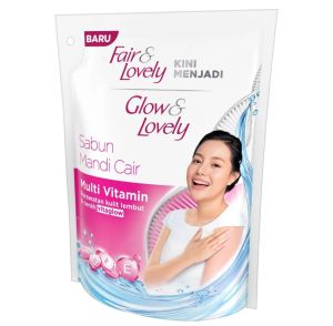 GLOW & LOVELY REFILL Bodywash Sabun Mandi Cair 400ml