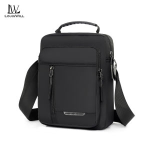 LouisWill Mens Shoulder Bag Waterproof Messenger Bag Handbag Lightweight Large Capacity Business Bags Casual Travel Sport Street Cross Body Bags