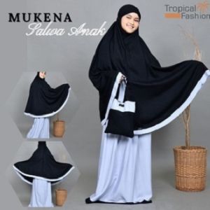MUKENA ANAK KOMBINASI UNIVERSAL - MUKENA ANAK TANGGUNG POLOS UMUR 3-15 TAHUN