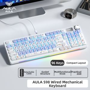 AULA | Wireless Bluetooth Hot-Swappable Mechanical Keyboard Gaming & Office Use Kit