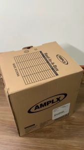 Cáp mạng AMPLX chuẩn Cat5E chống nhiễu STP cỏ cao cấp chống rối