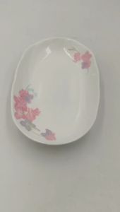 ĐĨA THUYỀN CHUAN KUO HOA HOA HỒNG 3006 HÀNG NHẬP KHẨU CAO CẤP