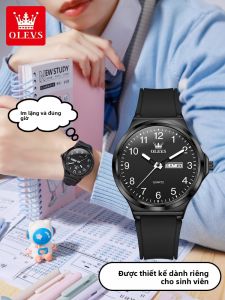 OLEVS | Đồng Hồ Quartz Chống Nước Đeo Khi Thi