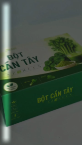 Bột Cần Tây Az Green Thanh Mộc Hương Giúp Hỗ Trợ Tiêu Hóa Đẹp Da Giảm Mụn Nhọt Hộp 50 Gói x 5g