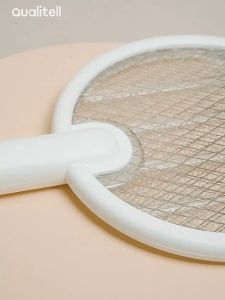Xiaomi Qualitell 2in1 Electric Mosquito Racket Insect Swatter Rechargeable Dual Modes Fly Killer Lamp UV Light USB Charging utomatic Mosquito Trap and Fly Control Lamp Home Mosquito Repellent Device Electric trap mosquito Insect killer VMI Direct