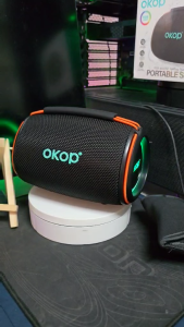 OKOP KP-809 Portable Wireless Speaker Bluetooth Speaker RGB Colorful Lighting True Wireless Stereo