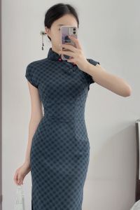 Burgundy Knitted Shawl Cardigan New 2025 Chinese Artistic Style Outerwear Republic of China Fashion Qipao Spring Autumn Season