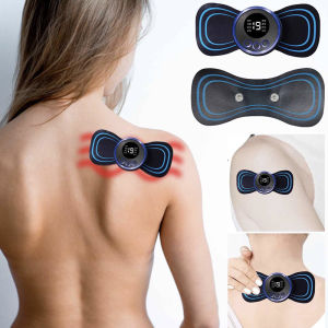 EMS Portable Mini Electric Neck Cervical Massager & Rechargeable Stimulator
