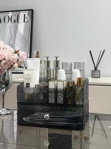 AIJIADA | Dust-Proof Luxury Acrylic Drawer Cosmetics Organizer