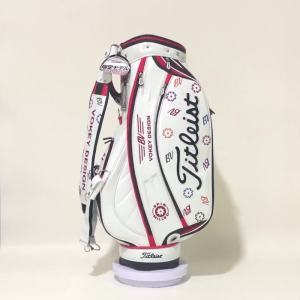 Golf Stand Bag Ladies Golf Bag Lightweight Mens Flower BV High-Grade Embossed Standard Bag Rod 高尔夫球包