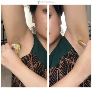 TERATU BEAUTY Hair Free Sugar Wax Natural Body Hair Waxing 270 ml / 360 gr