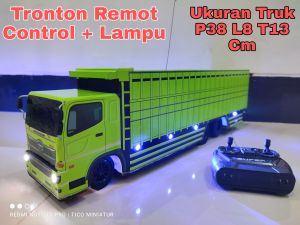 Truk tronton hino mainan remot control