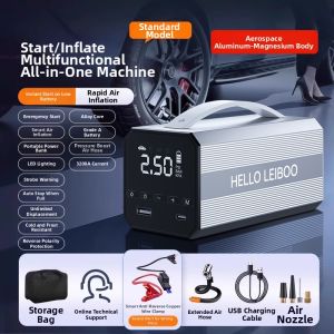 ZHINANCHE | Portable Car Tire Inflator with Jump Starter