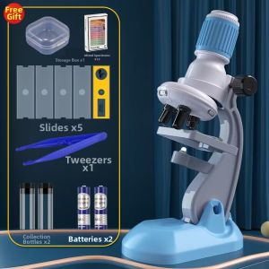 BAODIAN | Portable Student Microscope For Bacteria Cells Scientific Experiments Mobile Phone Compatible